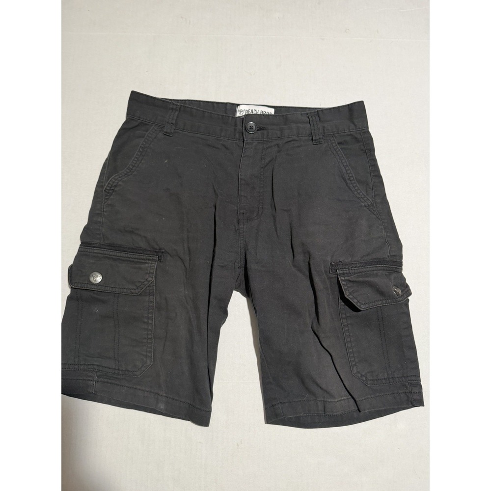 Beach‎ Bros Surg Utility Cargo Shorts Black Men's 32 #517